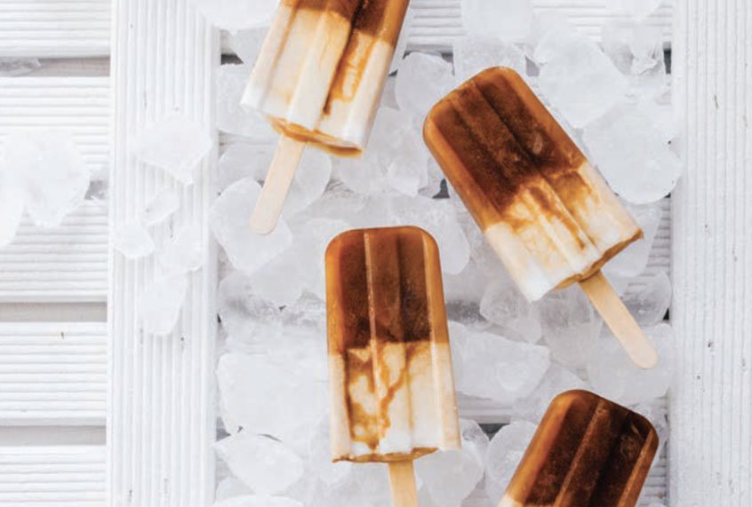 Cappuccino ice pops: Coffee is excellent served ice cold on a hot summer time’s day