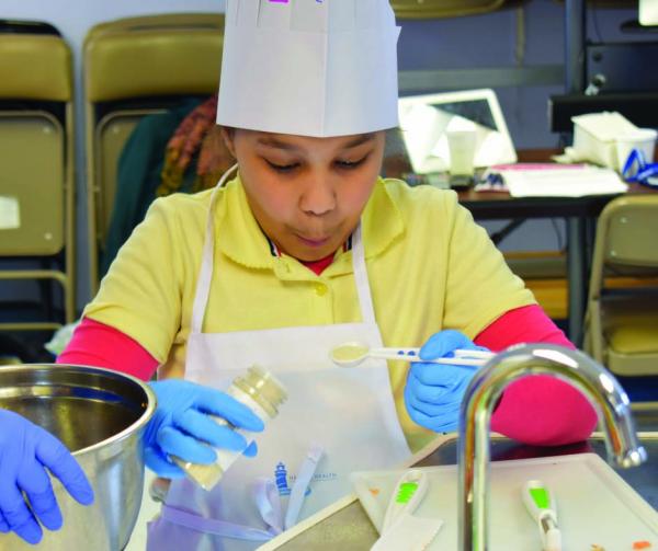 Healthy cooking training for youngsters at Neponset’s Driscoll Health Center