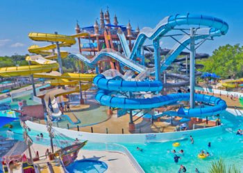 The perfect journey water park for grown usawith massive slides